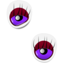 download Monster Eye Sticker 2 clipart image with 225 hue color