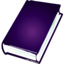 download Book Icon clipart image with 270 hue color