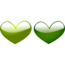 download Heart3 clipart image with 135 hue color
