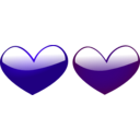 download Heart3 clipart image with 315 hue color