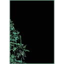 download Dekorative Einfassung Unterholz clipart image with 90 hue color