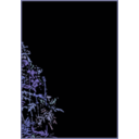 download Dekorative Einfassung Unterholz clipart image with 180 hue color