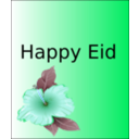 download Happy Eid clipart image with 180 hue color