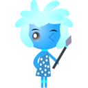 download  clipart image with 180 hue color