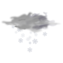 download Weather Icon Snowy clipart image with 45 hue color