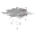 download Weather Icon Snowy clipart image with 135 hue color