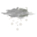 download Weather Icon Snowy clipart image with 225 hue color