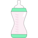 download Baby Bottle clipart image with 90 hue color