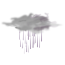 download Weather Icon Showers clipart image with 90 hue color