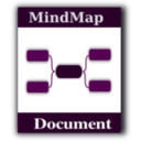 download Mindmap Icon clipart image with 135 hue color