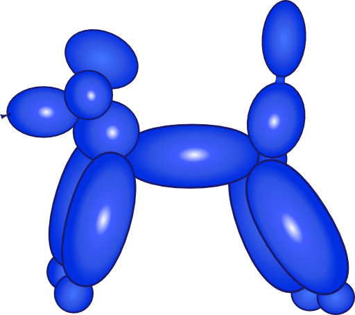 Balloon Dog Blue