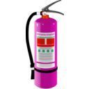 download Fire Extinguisher clipart image with 315 hue color