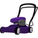 download Lawn Mower clipart image with 270 hue color