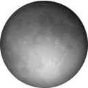 download Halloween Full Moon clipart image with 180 hue color