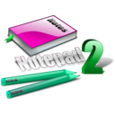 download Notepad Icon clipart image with 135 hue color