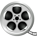 download Movie Icon clipart image with 135 hue color