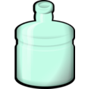 download Water Bottle clipart image with 315 hue color