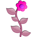 download Flower clipart image with 270 hue color