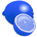 download Lemon clipart image with 180 hue color