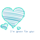 download Im Green For You clipart image with 90 hue color
