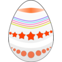 download Easter Egg Painted clipart image with 315 hue color