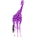 download Giraffe clipart image with 270 hue color