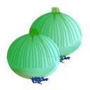 download Onion clipart image with 180 hue color