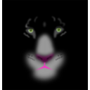 download Black Panther clipart image with 315 hue color