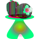 download Chontaduro Colombiano clipart image with 90 hue color