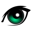 download Cartoon Eye clipart image with 315 hue color