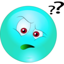 download Angry Smiley Emoticon clipart image with 135 hue color