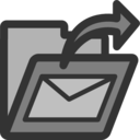 download Folder Sent Mail clipart image with 90 hue color