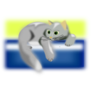 download Little Cat clipart image with 45 hue color