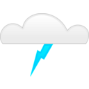 download Thunder clipart image with 135 hue color