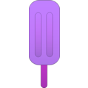 download Strawberry Popsicle clipart image with 270 hue color