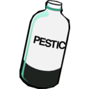 download Pesticide Bottle clipart image with 135 hue color