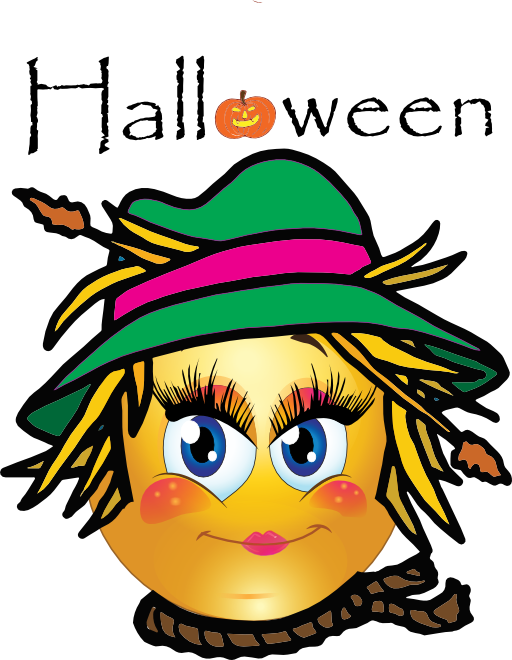 Scarecrow Smiley Emoticon