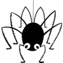 download Miss Muffets Spider clipart image with 90 hue color