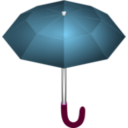 download Umbrella clipart image with 270 hue color