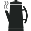 download Kitchen Icon Coffee Percolator clipart image with 180 hue color