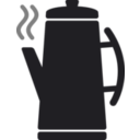 download Kitchen Icon Coffee Percolator clipart image with 270 hue color