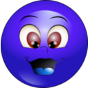 download Happy Smiley Emoticon clipart image with 225 hue color