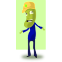 download Cartoon Toffee Guy clipart image with 45 hue color