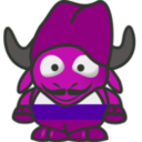 download Baby Gnu Bg clipart image with 270 hue color