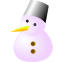 download Snow Man clipart image with 45 hue color