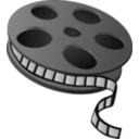 download Movie Reel clipart image with 315 hue color