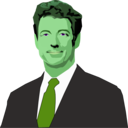 download Rand Paul clipart image with 90 hue color