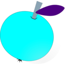 download Apple1 clipart image with 180 hue color