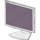 download Monitor clipart image with 90 hue color