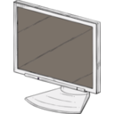 download Monitor clipart image with 180 hue color